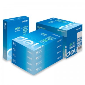 得力莱茵河a4复印纸70g单包500张